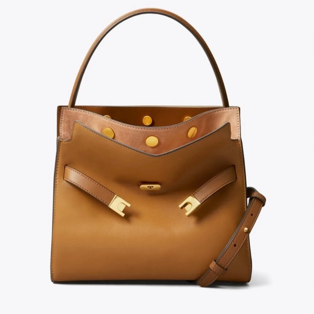 Tory Burch Lee Radziwill Tiramisu Small Satchel - Gently Used a Few Times - Picture 12 of 16